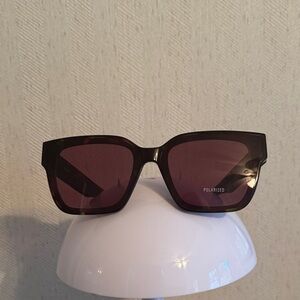 Quay Australia Black Polarized Sunglasses